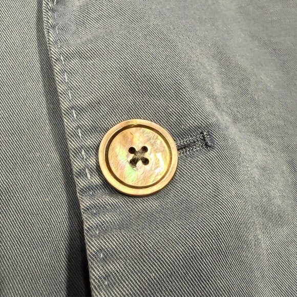 Hugo Boss Stretch Cotton Slim Fit Blazer Canvas Blue Hanry-D 38R - Picture 3 of 10